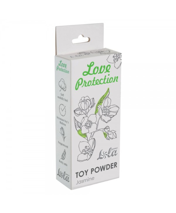 Пудра для игрушек Love Protection с ароматом жасмина - 15 гр.