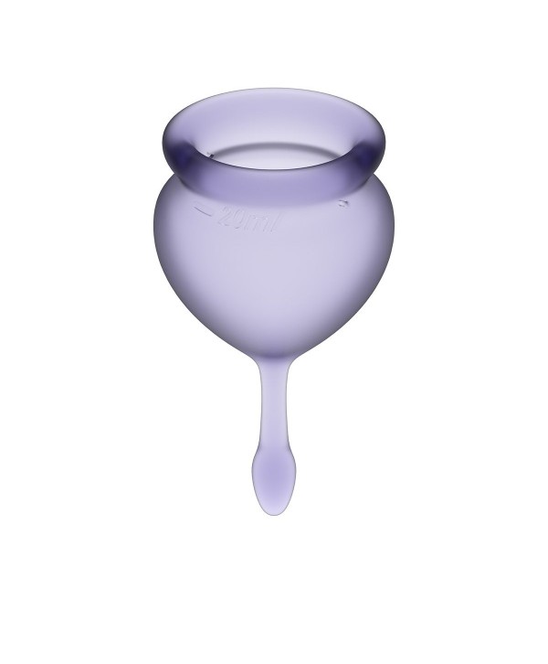 Набор фиолетовых менструальных чаш Feel good Menstrual Cup