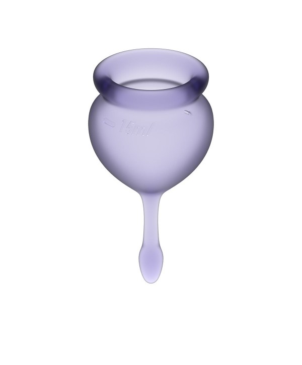 Набор фиолетовых менструальных чаш Feel good Menstrual Cup