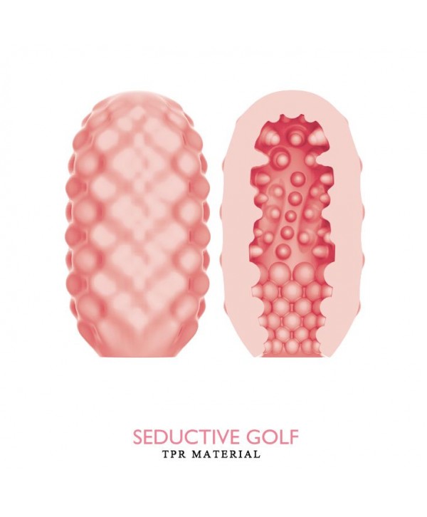 Розовый мастурбатор-яйцо Seductive Golf