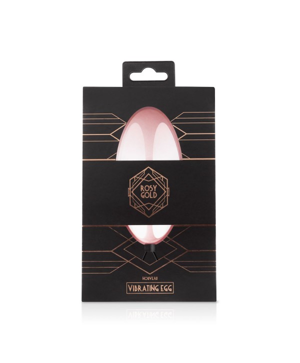Розовое виброяйцо New Vibrating Egg с пультом ДУ