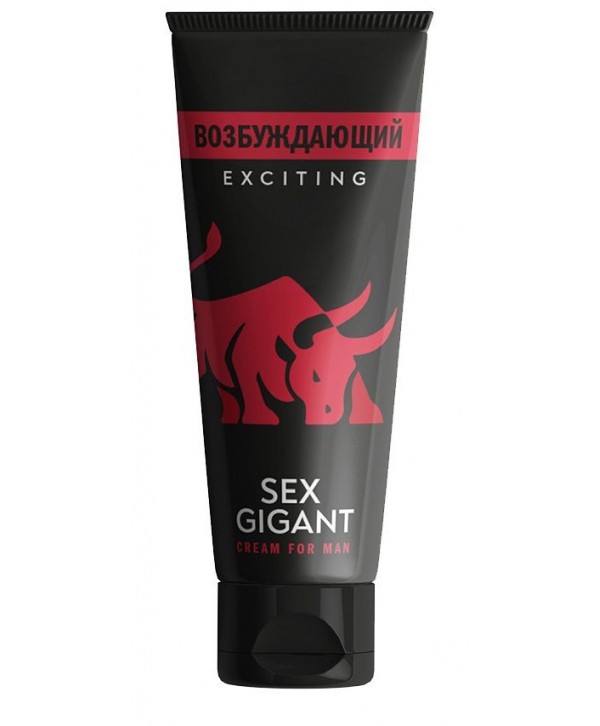 Возбуждающий крем для мужчин Sex Gigant Exciting - 80 мл.