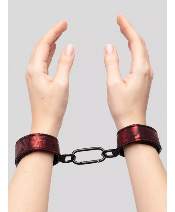 Ошейник с наручниками Reversible Faux Leather Collar and Wrist
