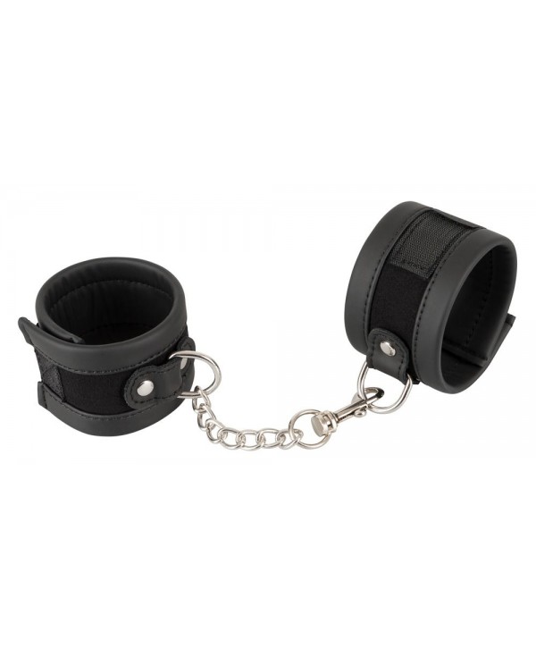 Черные наручники Handcuffs на цепочке