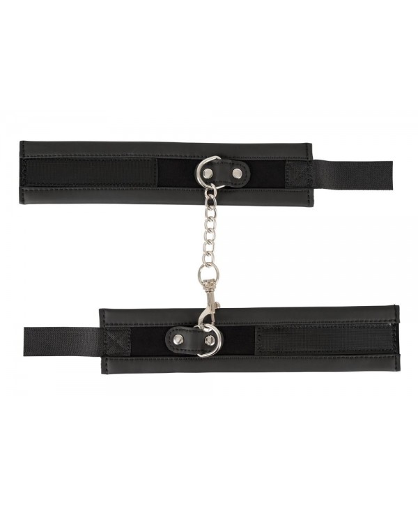 Черные наручники Handcuffs на цепочке