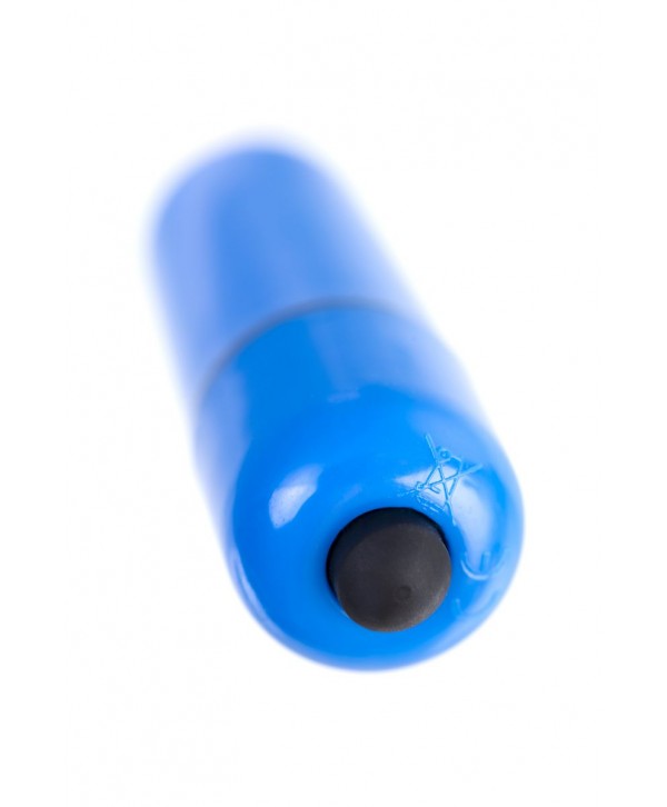 Синяя вибропуля A-Toys Braz - 5,5 см.