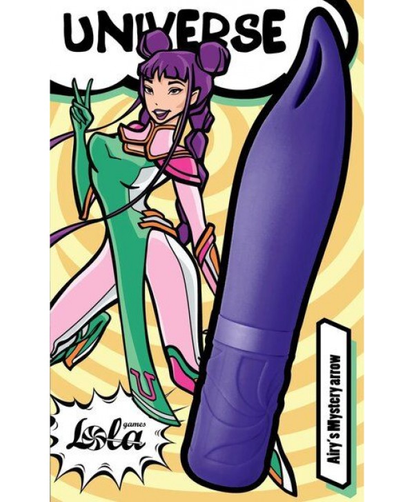 Синий мини-вибратор Airy’s Mystery Arrow - 15,2 см.