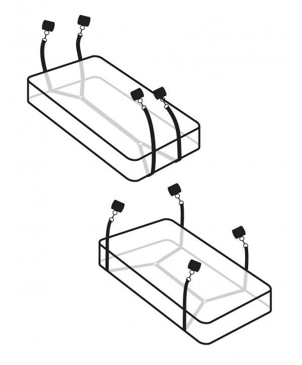 Фиксаторы для кровати Wraparound Mattress Restraints