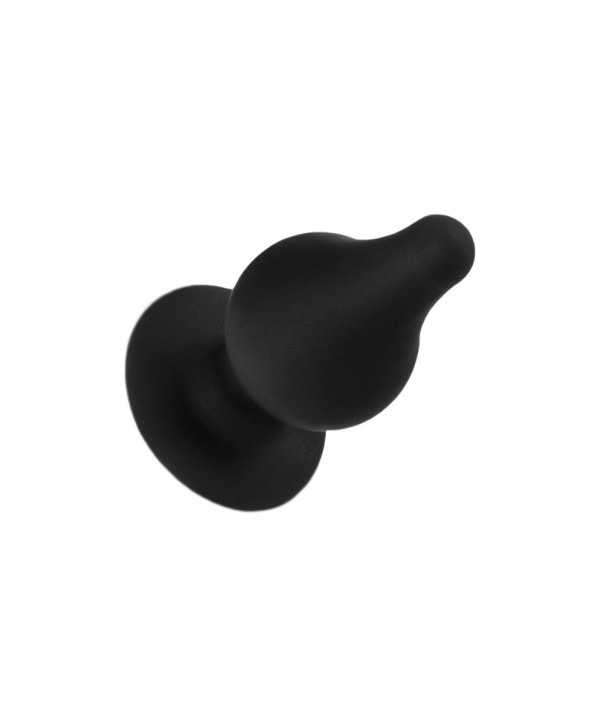 Черная анальная втулка Spade XS - 6,5 см.