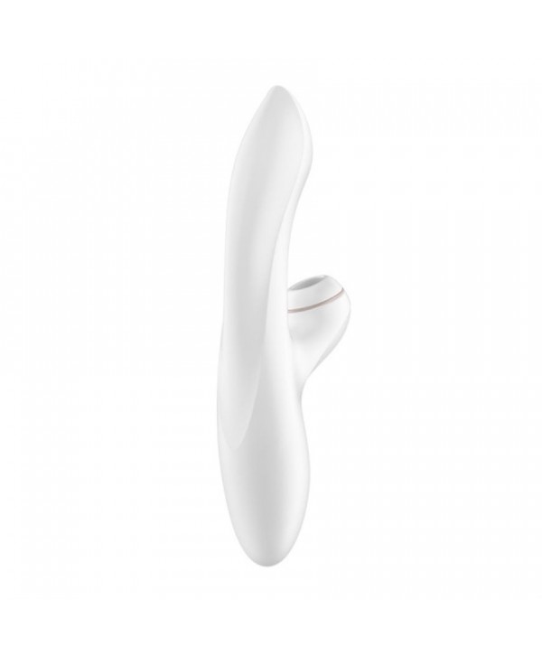 Вибромассажер с вакуумно-волновой клиторальной стимуляцией Satisfyer Pro + G-Spot - 22 см.