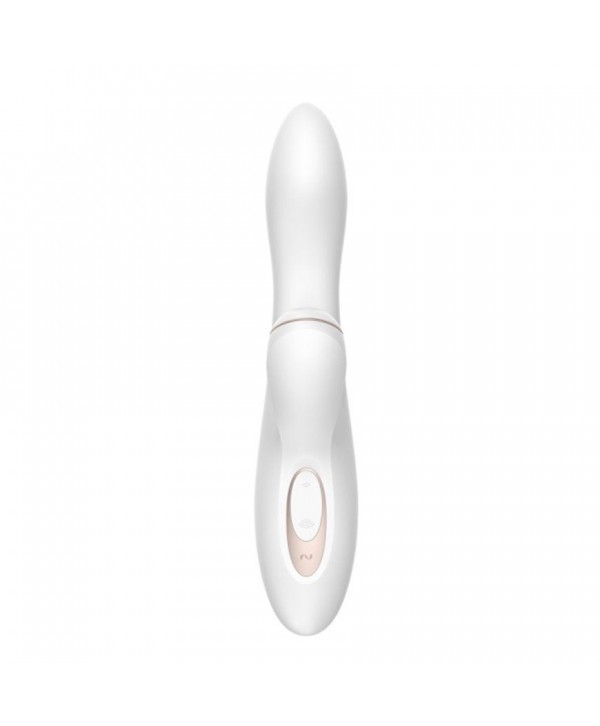 Вибромассажер с вакуумно-волновой клиторальной стимуляцией Satisfyer Pro + G-Spot - 22 см.