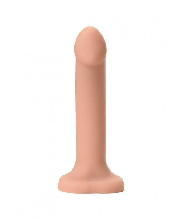Телесный фаллос с имитацией эякуляции Silicon Cum Dildo L - 19,6 см.