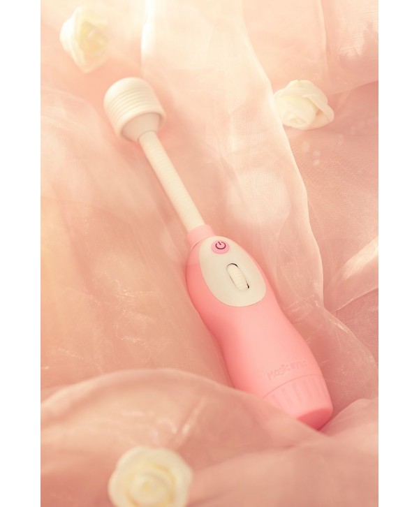 Розовый вибромассажёр LaFree DENMA