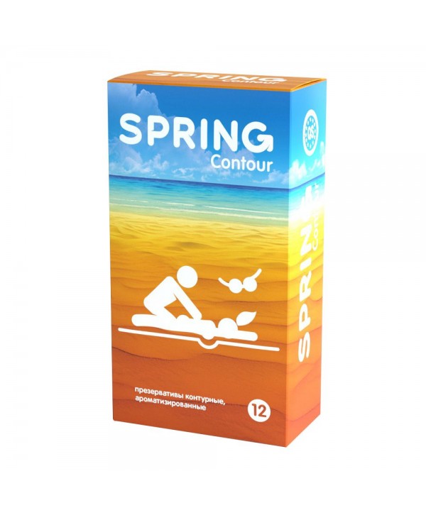 Контурные презервативы SPRING CONTOUR - 12 шт.