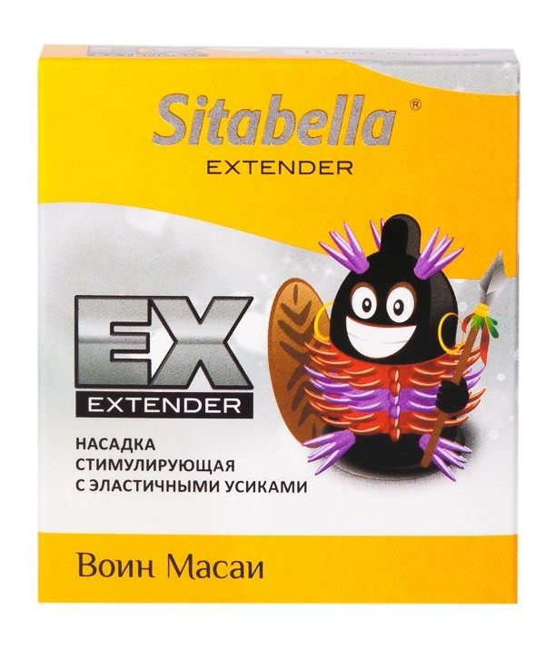 Стимулирующая насадка Sitabella Extender  Воин Масаи 