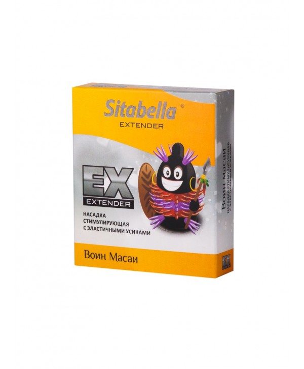 Стимулирующая насадка Sitabella Extender  Воин Масаи 