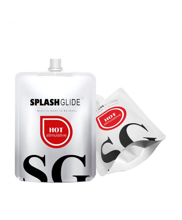 Возбуждающий лубрикант на водной основе Splashglide Hot Stimulative - 100 мл.