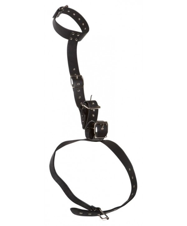 Фиксация на шею и запястья Bad Kitty Neck and Hand Restraints