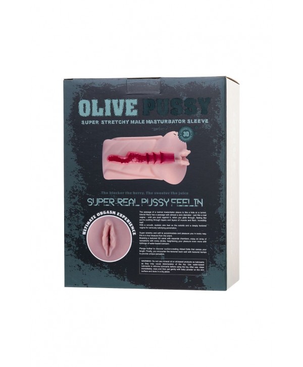 Телесный мастурбатор-вагина Olive