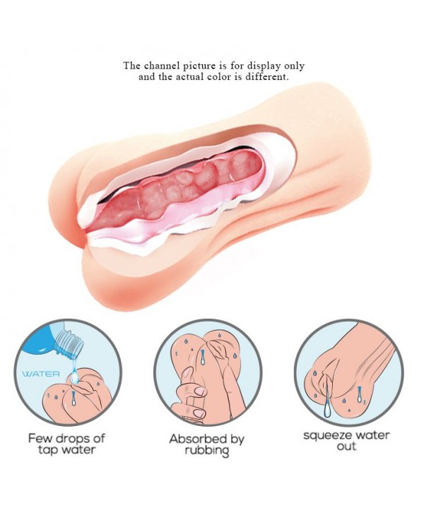Мастурбатор-вагина с эффектом смазки