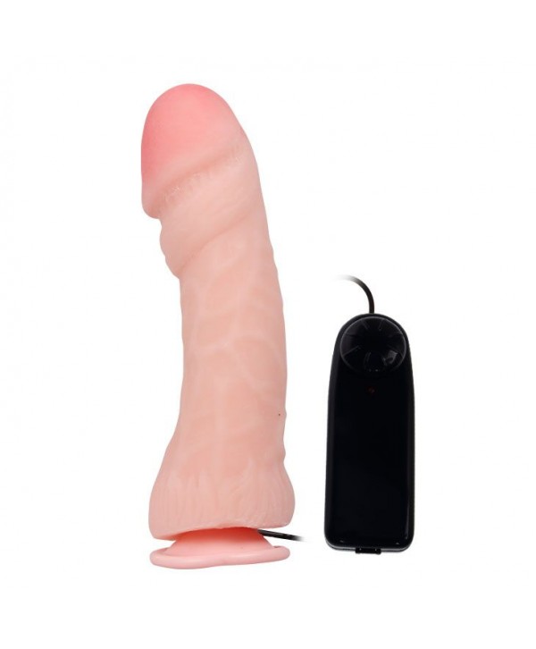Вибратор с присоской The Big Penis - 26,5 см.