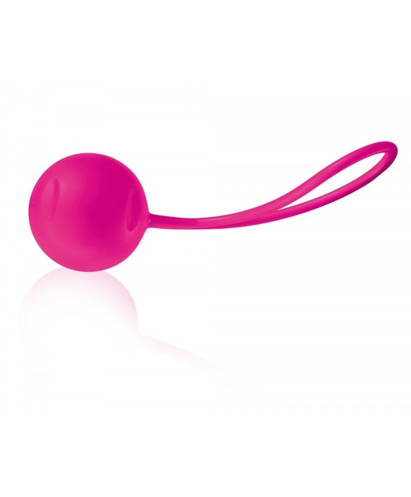 Ярко-розовый вагинальный шарик Joyballs Trend Single