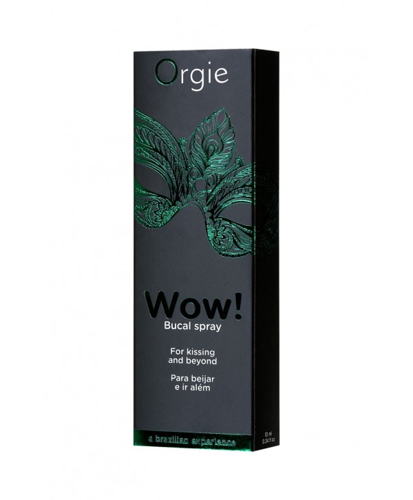 Оральный спрей Orgie WOW! Blowjob Spray с охлаждающим и возбуждающим эффектом - 10 мл.