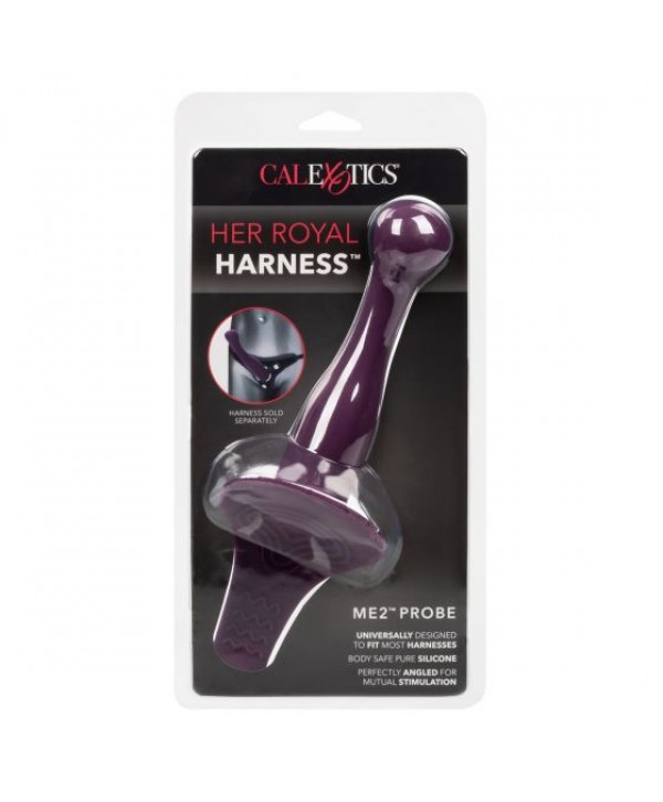 Фиолетовая насадка Me2 Probe для страпона Her Royal Harness - 16,5 см.