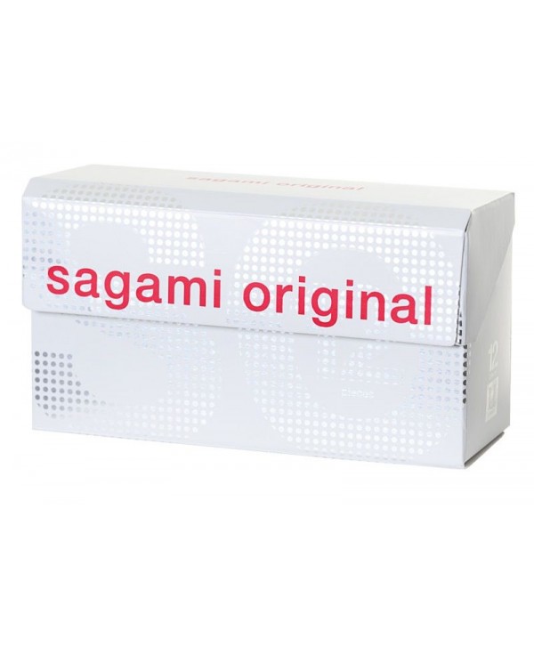 Ультратонкие презервативы Sagami Original 0.02 - 12 шт.