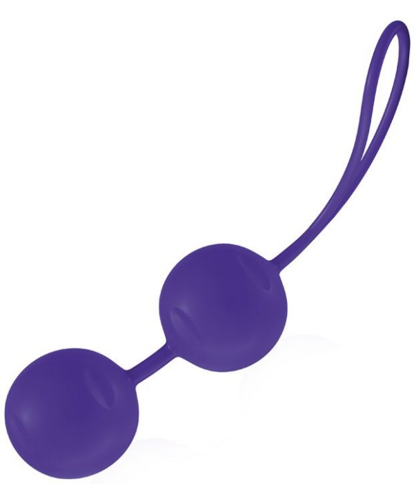 Фиолетовые вагинальные шарики Joyballs Trend