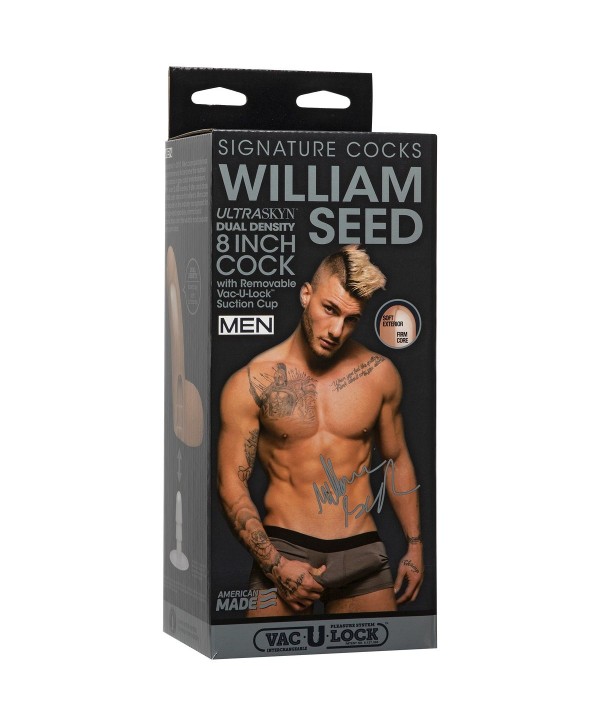Телесный фаллоимитатор William Seed 8  ULTRASKYN Cock - 21 см.