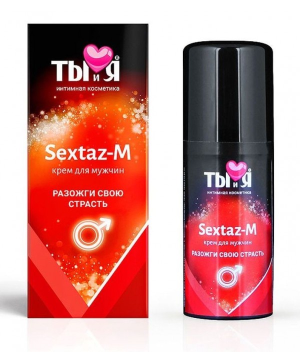 Крем Sextaz-m с возбуждающим эффектом для мужчин - 20 гр.