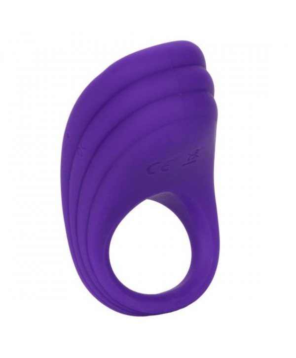 Фиолетовое эрекционное виброкольцо Silicone Rechargeable Passion Enhancer