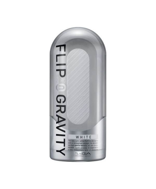 Белый мастурбатор Flip Zero Gravity