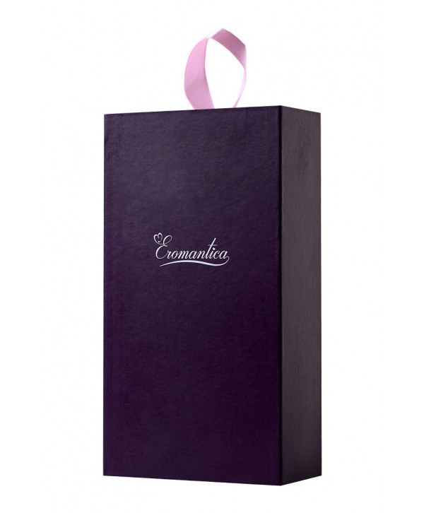 Фиолетовый стимулятор эрогенных зон Eromantica BUNNY - 12,5 см.