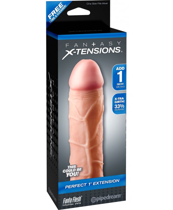 Телесная насадка Perfect 1  Extension - 17,7 см.