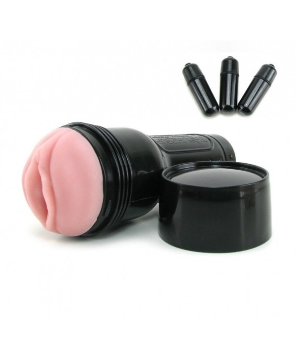 Мастурбатор-вагина Fleshlight - Vibro Pink Lady Touch с вибрацией