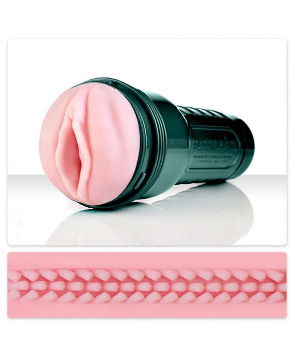 Мастурбатор-вагина Fleshlight - Vibro Pink Lady Touch с вибрацией