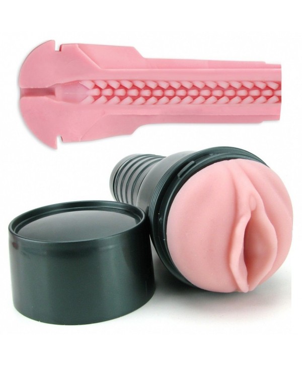 Мастурбатор-вагина Fleshlight - Vibro Pink Lady Touch с вибрацией