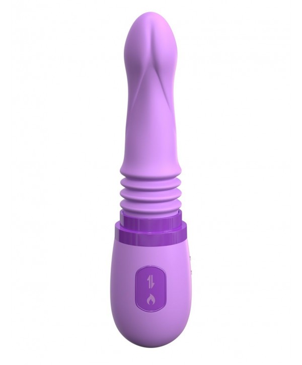 Фиолетовый вибростимулятор Her Personal Sex Machine - 21,3 см.