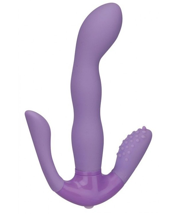 Фиолетовый стимулятор g-точки с дополнительными отростками PROPOSITION G-SPOT STIMULATOR