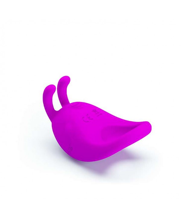 Лиловое эрекционное кольцо с вибрацией Rabbit Vibrator