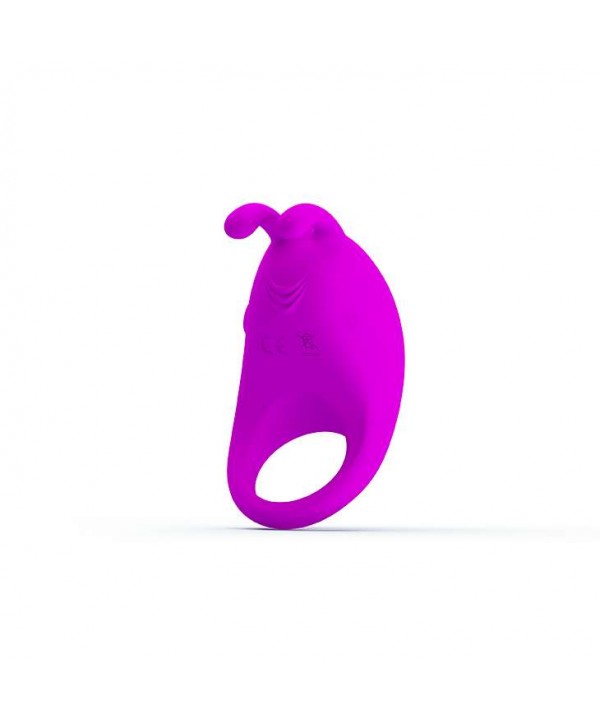 Лиловое эрекционное кольцо с вибрацией Rabbit Vibrator