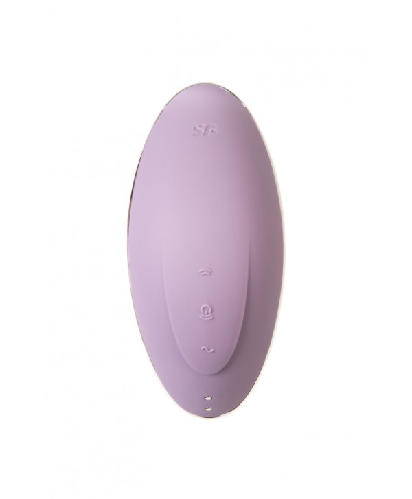 Сиреневый вакуум-волновой вибростимулятор клитора Satisfyer Vulva Lover 1