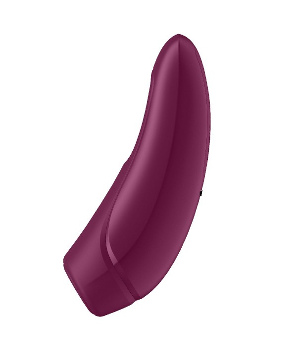 Бордовый вакуум-волновой стимулятор Satisfyer Curvy 1+