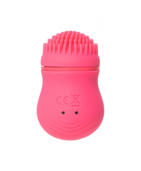 Розовый стимулятор клитора PPP CURU-CURU BRUSH ROTER