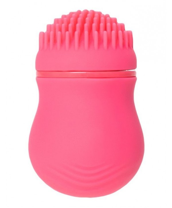 Розовый стимулятор клитора PPP CURU-CURU BRUSH ROTER