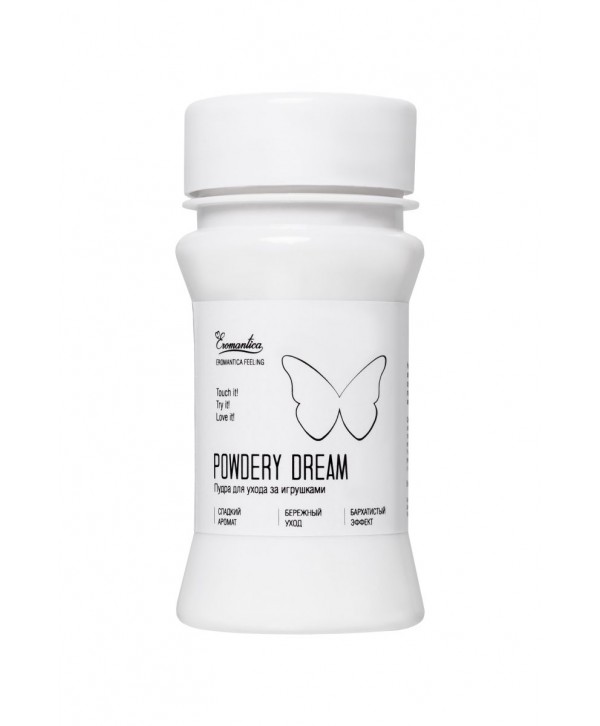 Пудра для ухода за игрушками Powdery Dream с ароматом манго и орхидеи - 40 гр.