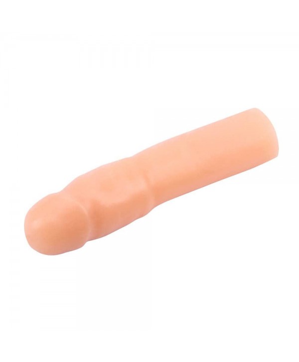 Телесная насадка-удлинитель Real Feel Sleeve - 16,8 см.
