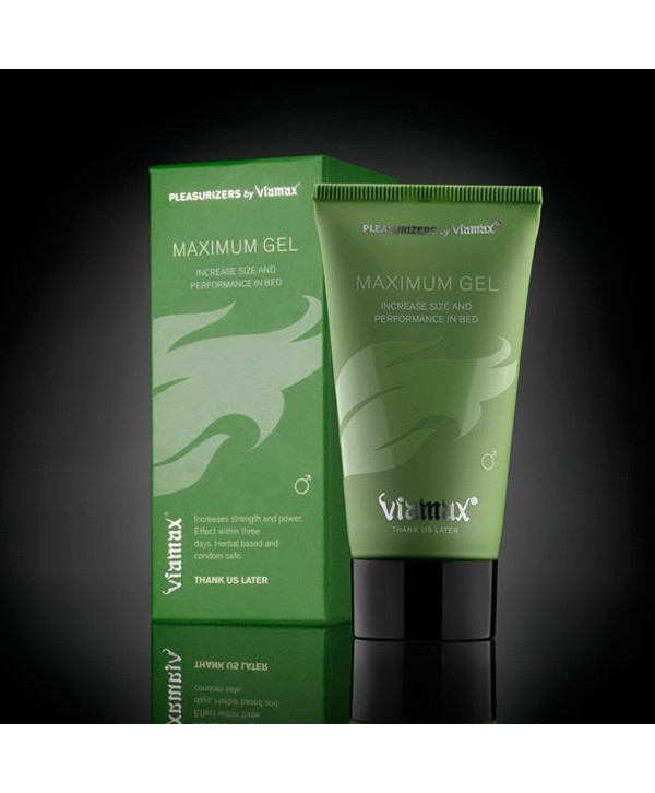 Возбуждающий и увеличивающий размеры гель для мужчин Viamax Maximum Gel - 50 мл.